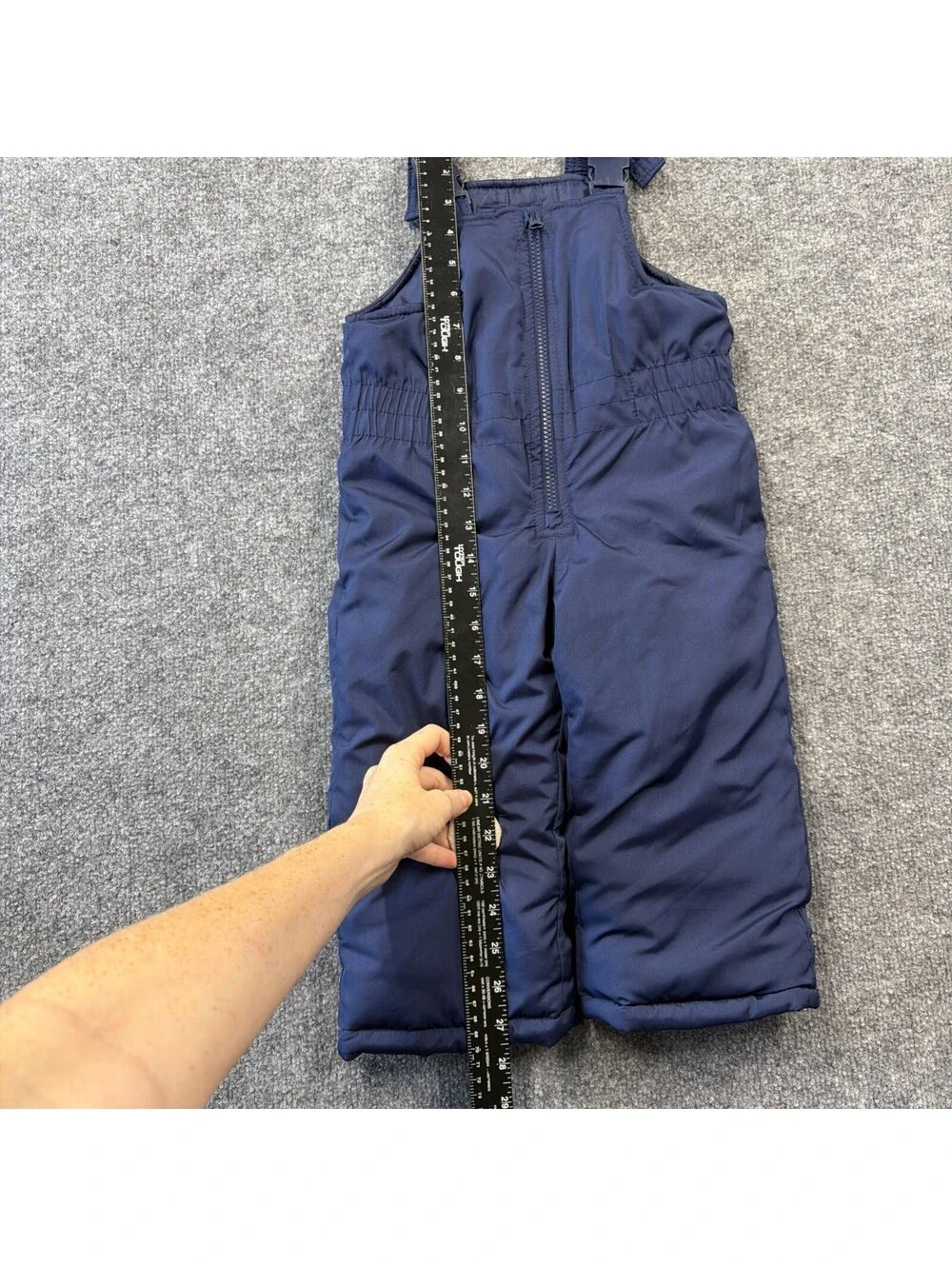 Boys Carter’s Snow Bibs Pants Size 2T Navy Blue